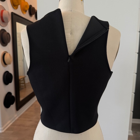 EA7 EMPORIO ARMANI Womans Gray GA Logo Stretch Tank Top MED/Sm, 3D2K6A - Picture 1 of 9